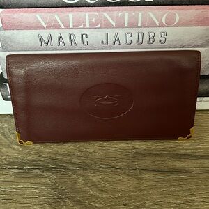 EUC Cartier long wallet